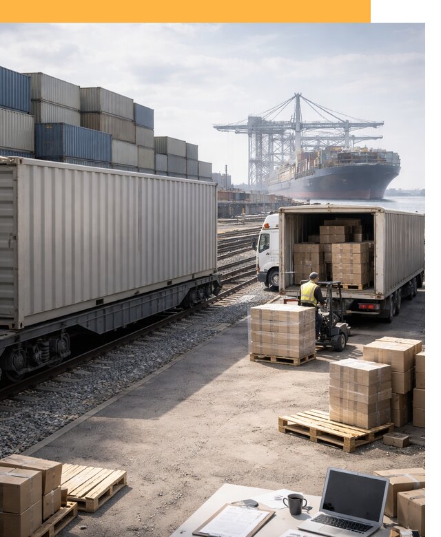 Мультимодальные перевозки грузов по миру от 45905 руб