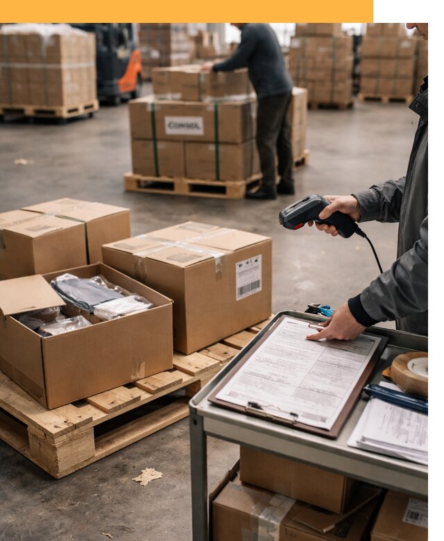 Сборные грузы из Китая: доставка, склад и таможня от 18362