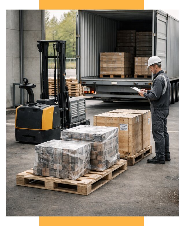 Доставка оборудования из Европы под ключ от 45905 р. | СетСервис-Блб