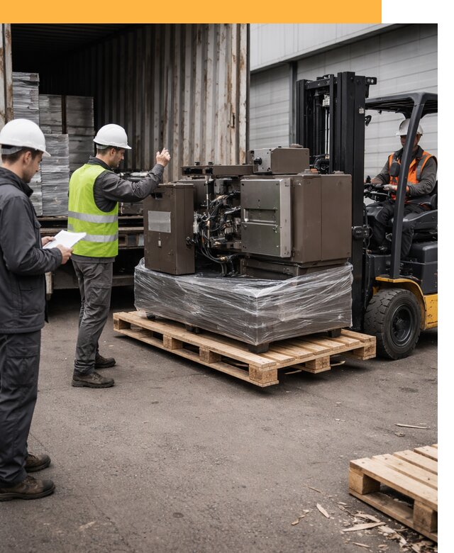 Доставка промышленного оборудования из Европы от 45905