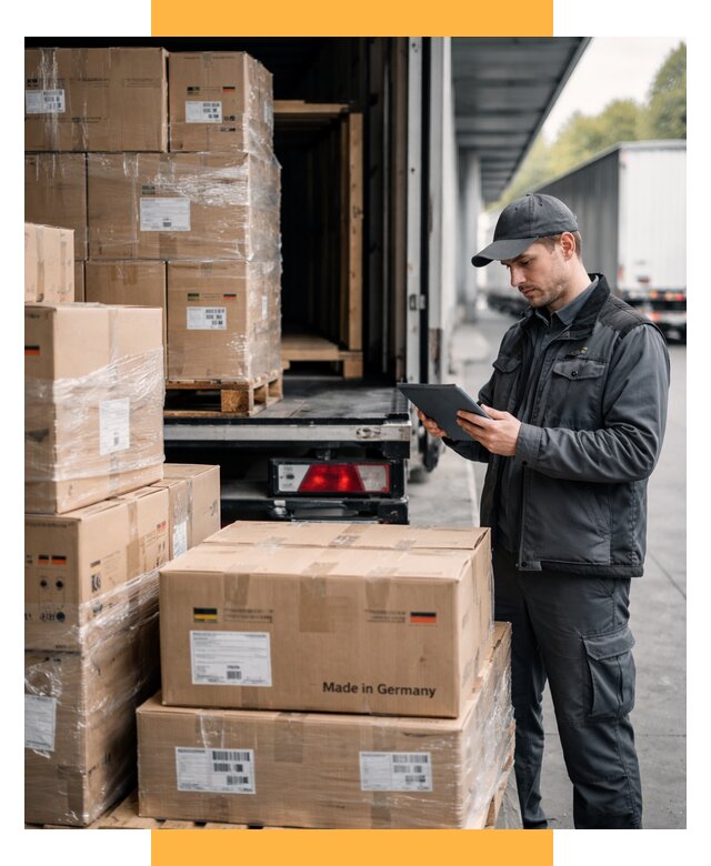 Доставка грузов из Германии от 45905 р. быстро - СетСервис-Блб