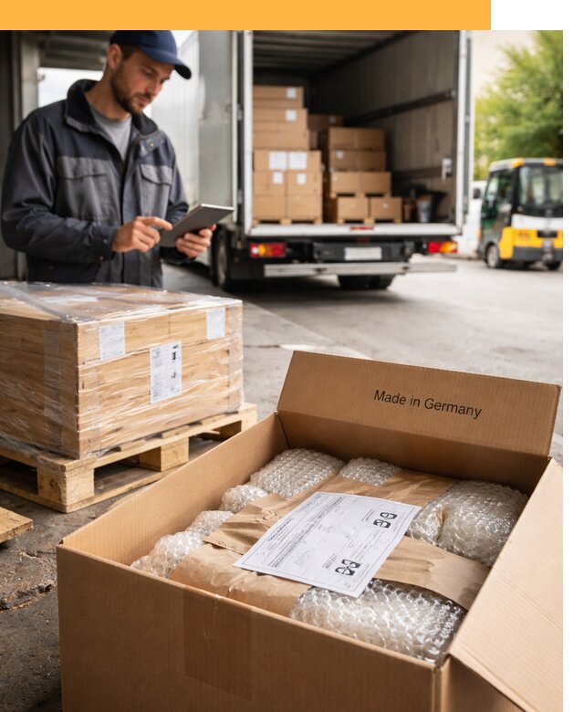 Доставка грузов из Германии от 45905 руб с таможенным оформлением