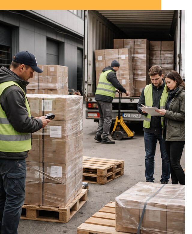 Доставка грузов из Польши: морем, авто и авиа от 7651