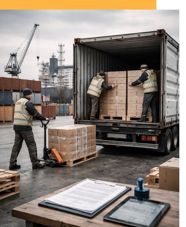 Доставка грузов из Латвии от 25503 руб, морская, авто, авиа