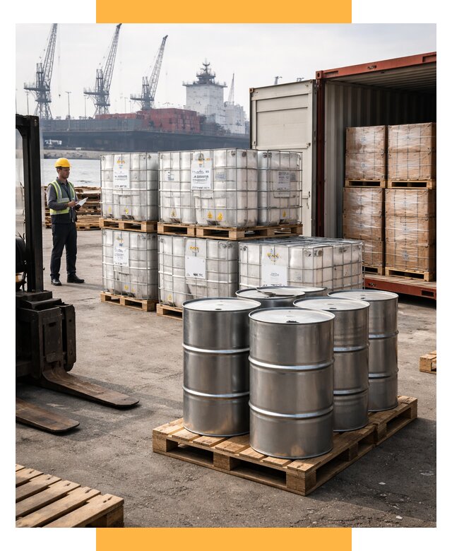 Доставка химического сырья из Индии от 255025 р. | СетСервис-Блб