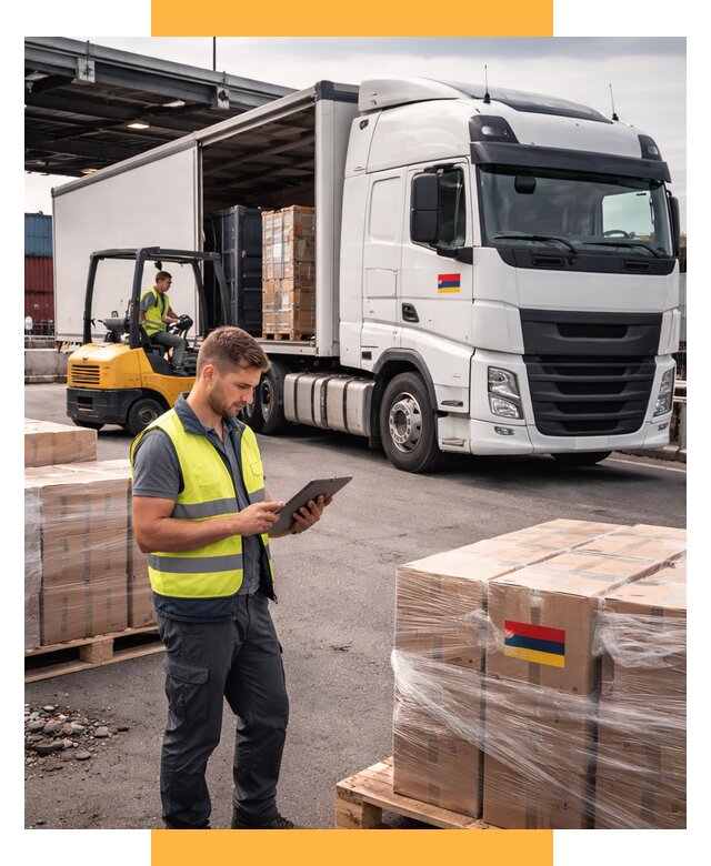 Автоперевозки из Армении от 96910 р. — услуги СетСервис-Блб