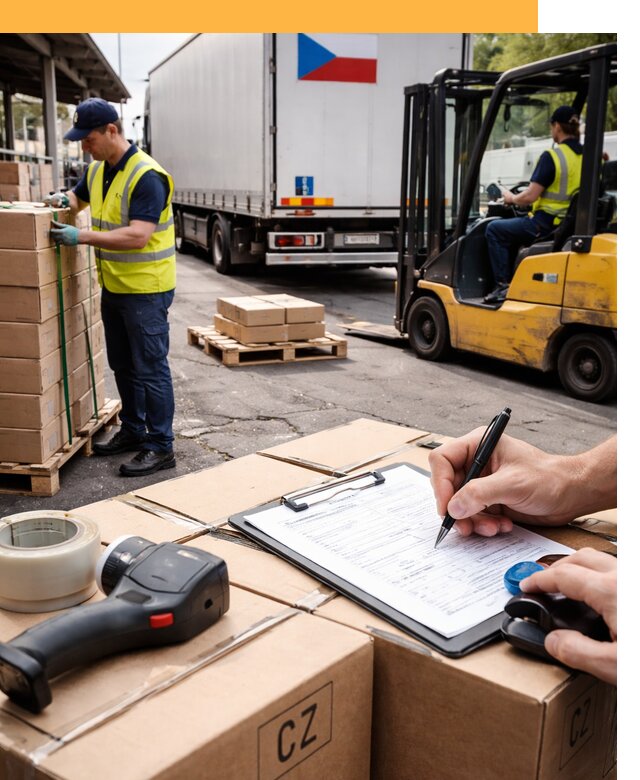 Доставка грузов в Чехию от 35704 руб, международные перевозки