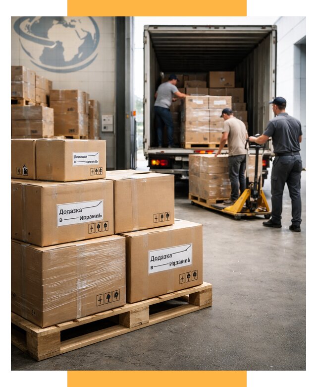 Доставка грузов в Израиль и экспорт от 45905 р. СетСервис-Блб