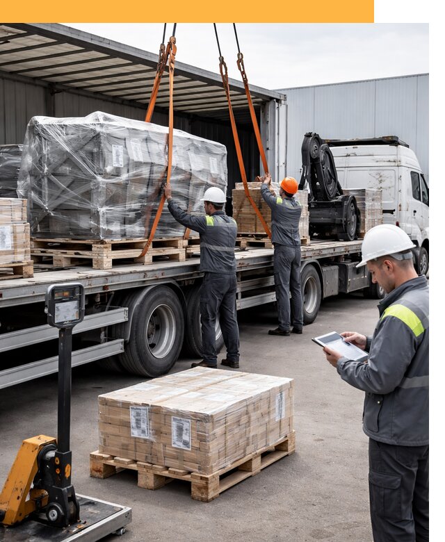 Перевозка крупного оборудования по миру от 30603 руб