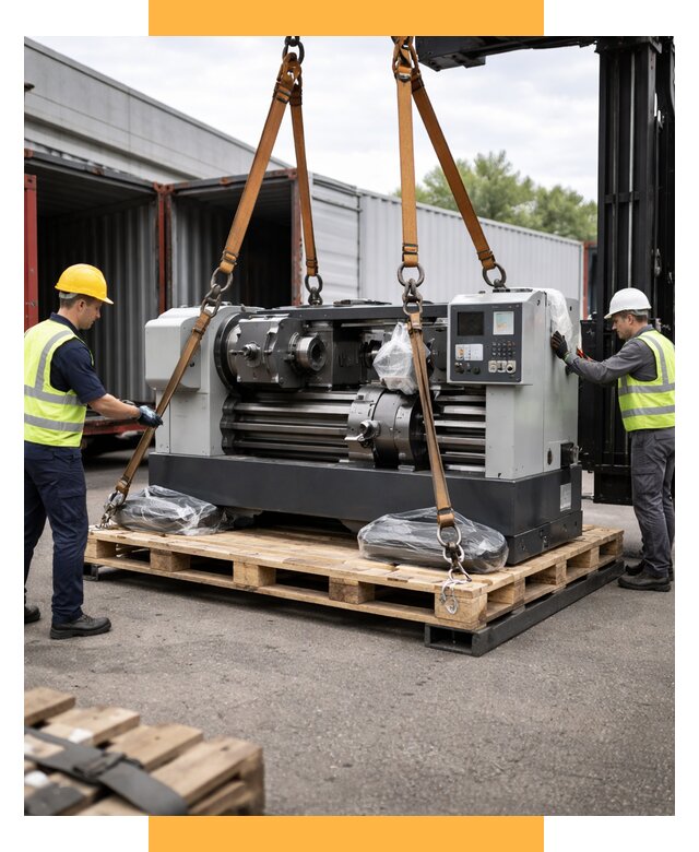 Перевозка станков и таможня от 61206 р. | СетСервис-Блб логистика