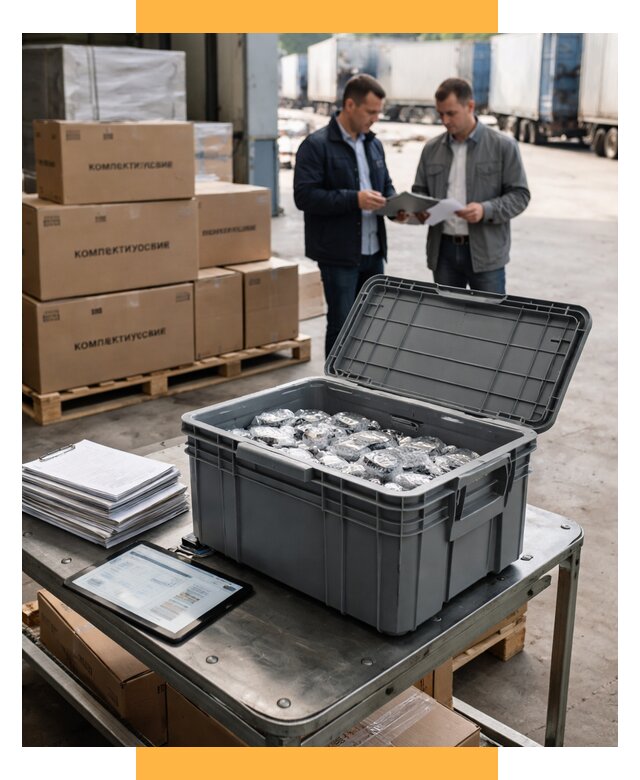 Перевозка комплектующих из Китая от 6631 р. | СетСервис-Блб