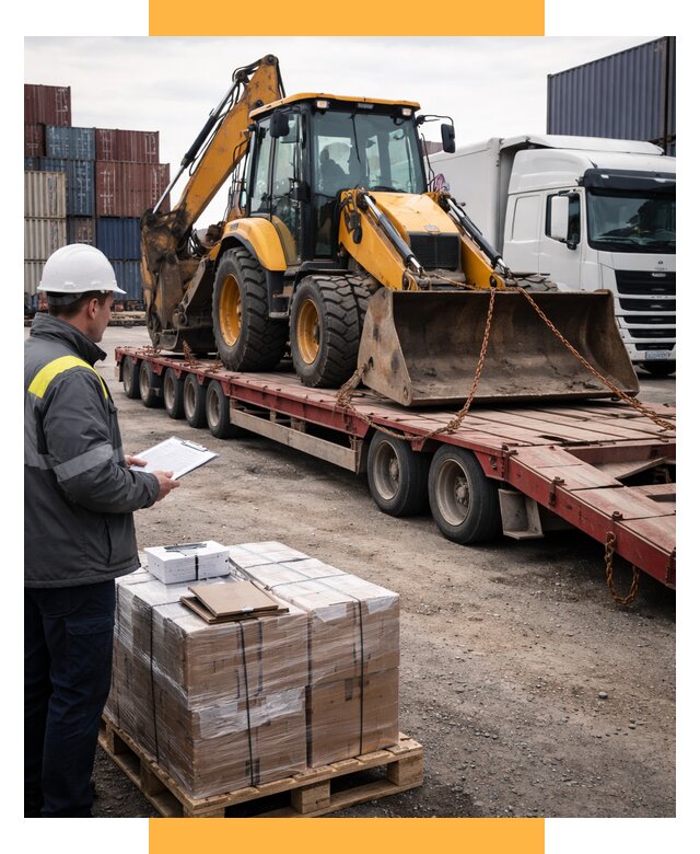 Международная перевозка спецтехники от 45905 р., СетСервис-Блб