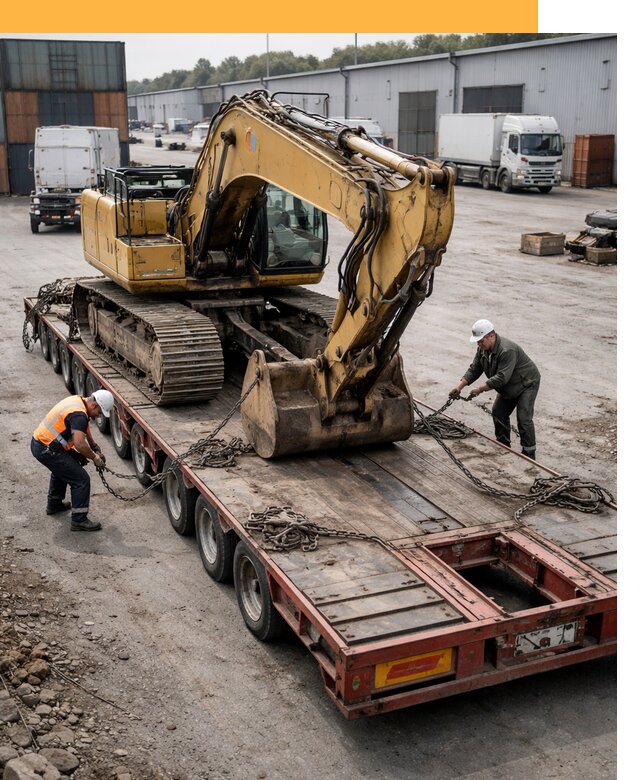 Перевозка спецтехники по России и миру от 45905 руб