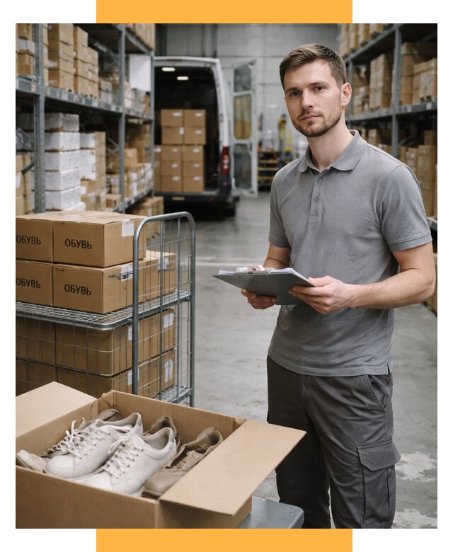 Доставка обуви из Китая и Турции от 4590 р. СетСервис-Блб