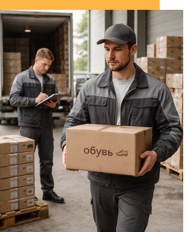 Международная перевозка обуви с таможенным оформлением от 4590