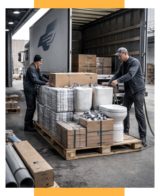 Перевозка сантехники под ключ от 1836 р. | СетСервис-Блб