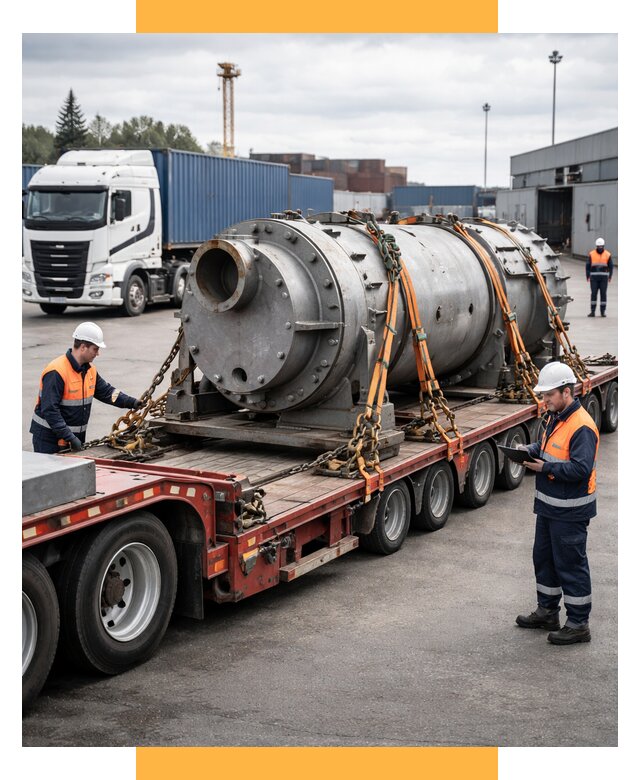 Перевозка тяжеловесных грузов под ключ от 153015 р. | СетСервис-Блб