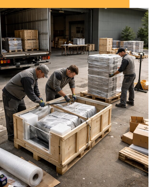 Перевозка выставочных грузов по миру от 25503 руб за м2 с таможней