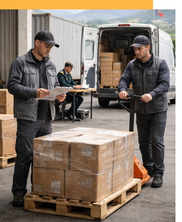 Доставка грузов через Армению, быстрая таможенная очистка от 25503