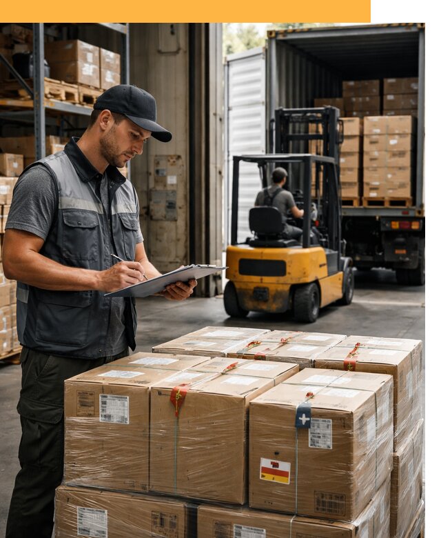 Реэкспорт товаров с таможенным оформлением и доставкой от 12241