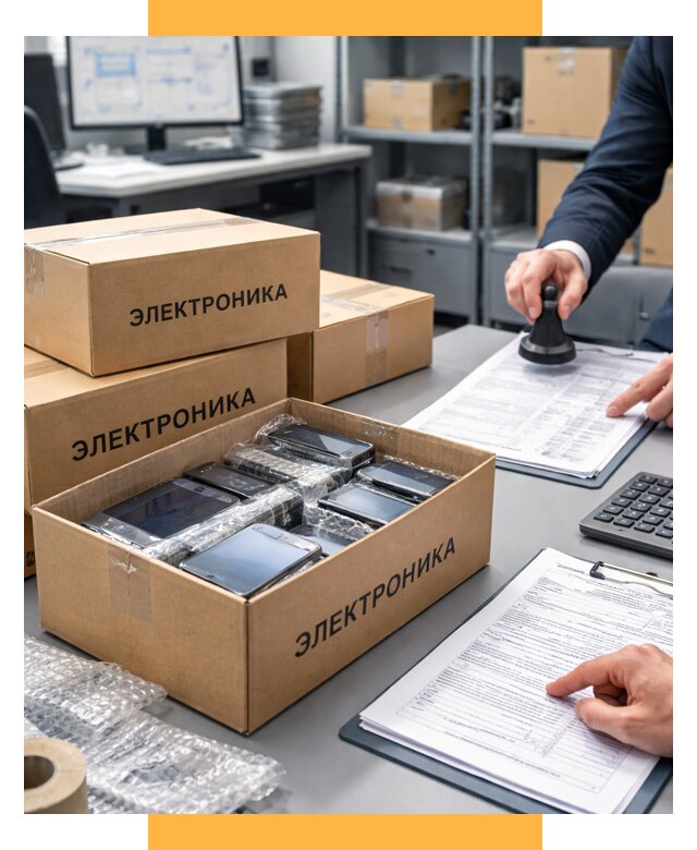 Растаможка электроники под ключ от 8161 р. СетСервис-Блб