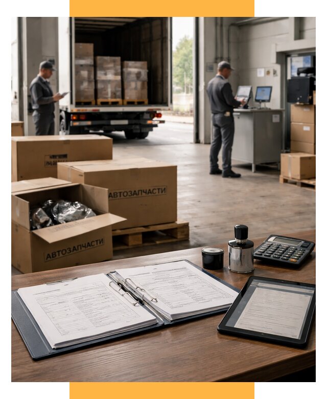 Таможенное оформление автозапчастей под ключ от 8671 р., СетСервис-Блб