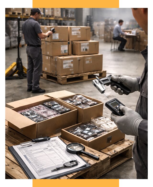 Инспекция товара в Китае от 7651 р. - СетСервис-Блб контроль качества