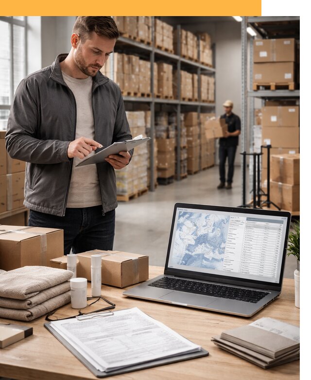 Закупка товаров в Европе под ключ: доставка, таможня от 7651 руб