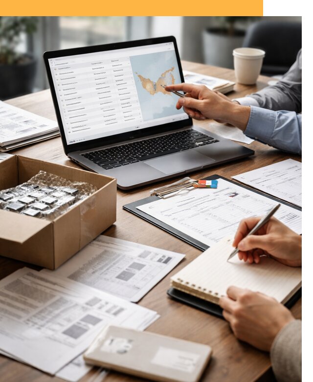 Поиск надежного поставщика в ОАЭ от 12241 рублей