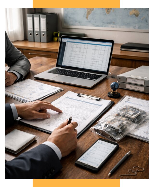 Проверка поставщика за рубежом от 8671 р. | СетСервис-Блб аудит