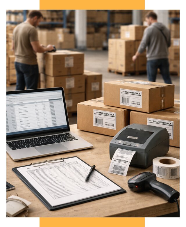 Маркировка импортных товаров от 4590 р. под ключ, СетСервис-Блб